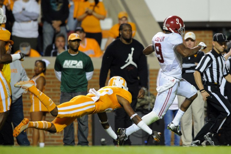 USP NCAA FOOTBALL: ALABAMA AT TENNESSEE S FBC USA TN