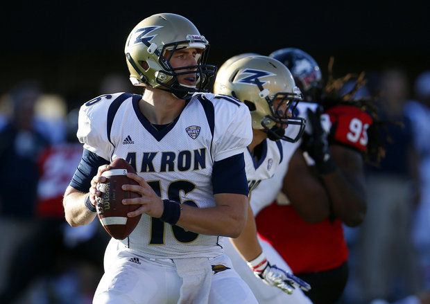 Akron QB Kyle Pohl (AP Photo)