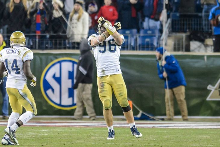 GT DT Adam Gotsis (Photo Courtesy of Danny Karnik/Georgia Tech Athletics)