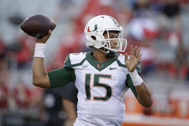 Miami QB Brad Kaaya (Photo Courtesy of Nati Harnik/Associated Press)