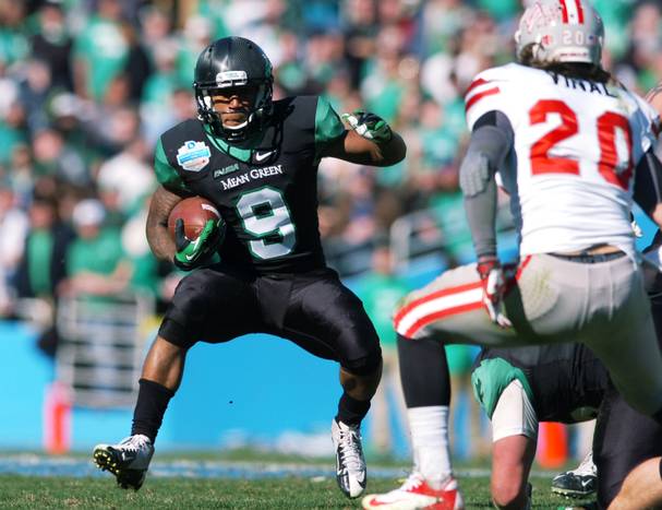 UNT WR Carlos Harris (David Minton/DRC)