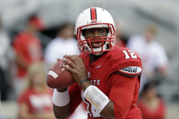 NCSU QB Jacoby Brissett (Photo Courtesy of Gerry Broome/Associated Press)