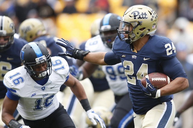 Pitt RB James Conner (Photo Courtesy of USATSI)