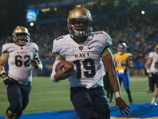 Navy QB Keenan Reynolds (Photo Courtesy of Ed Szczepanski/USA TODAY Sports)