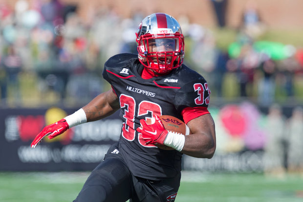 WKU RB Leon Allen (Photo Courtesy of Megan Stearman/WKU Athletics)