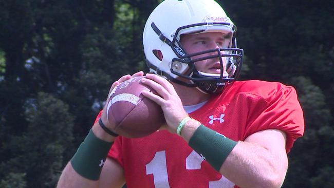 UH QB Max Wittek (Photo Courtesy of Hawaii Athletics/KHON2 News)