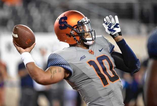 SU QB Terrel Hunt (Photo Courtesy of Stephen D. Cannerelli/syracuse.com)