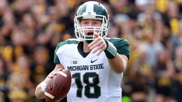 MSU QB Connor Cook (Photo Courtesy of MGoBlog)