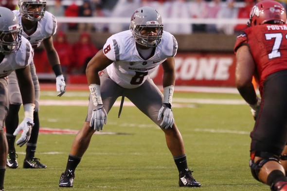 WSU LB Jeremiah Allison (Photo Courtesy of Washington State University Athletic Communications)