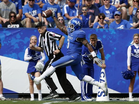 UK RB Jojo Kemp (Photo Courtesy of Amy Wallot/The Courier Journal)