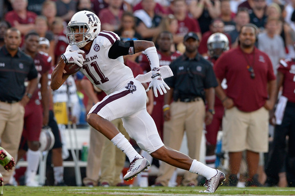 TAMU WR Josh Reynolds (Photo Courtesy of Grant Halverson/Getty Images North America)