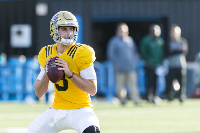 UCLA QB Josh "Chosen" Rosen (Photo Courtesy of Max Himmelrich/Daily Bruin)