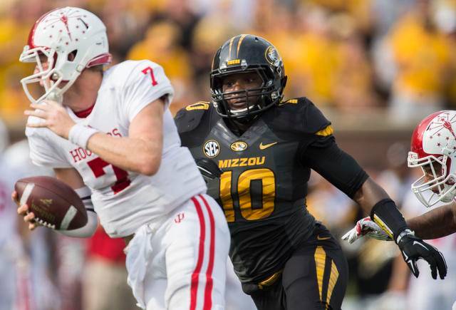 Mizzou LB Kentrell Brothers (Photo Courtesy of Shane Keyser/The Kansas City Star)