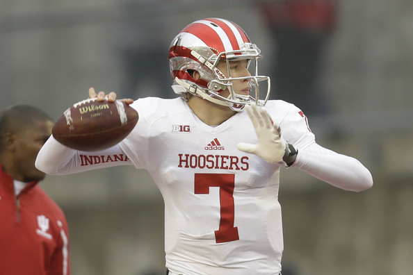 IU QB Nate Sudfeld (Photo Courtesy of Mike McGinnis/Getty Images North America)