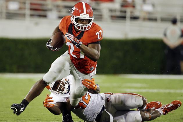 UGA RB Nick Chubb (Photo Courtesy of David Goldman/Associated Press)