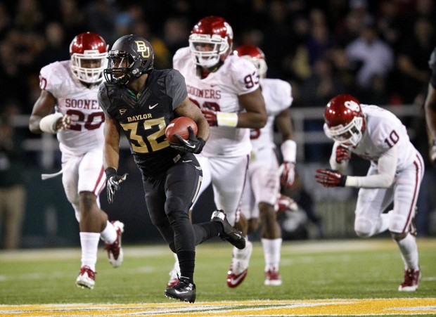 Baylor RB Shock Linwood (Photo Courtesy of Tom Fox/The Dallas Morning News)