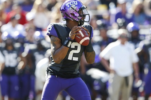 TCU QB Trevone Boykin (Photo Courtesy of USATSI)