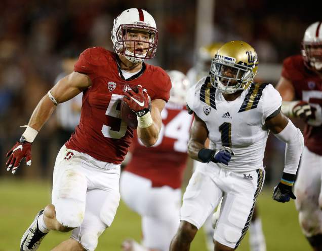 Stanford RB Christian McCaffrey (AP Photo/Tony Avelar)