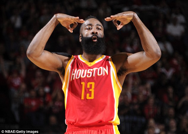 Houston SG James Harden (Photo Courtesy of NBA Entertainment/Getty Images)