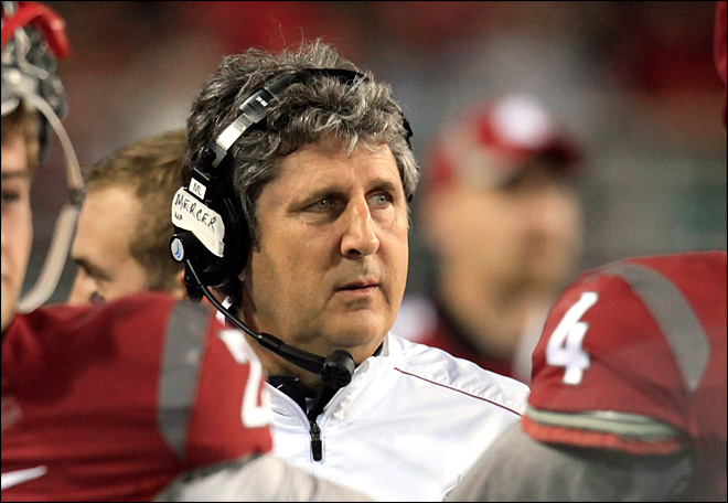 WSU Coach Mike Leach (Dean Hare/AP Photo)