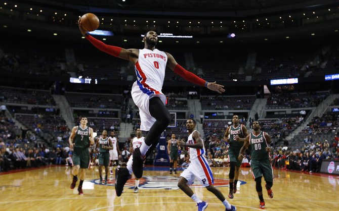 Detroit C Andre Drummond (Photo Courtesy of Paul Sancya/AP Photo)