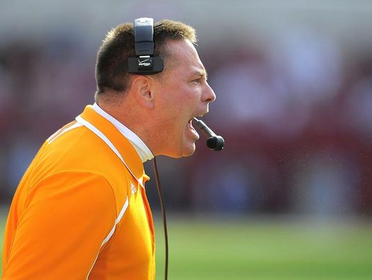 Tennessee HC Butch Jones (Photo Courtesy of Larry McCormack/The Tennessean)