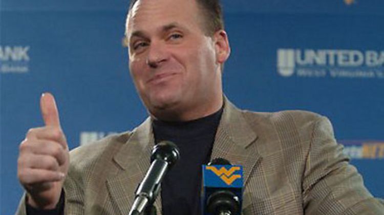 Rich Rodriguez approves this message (Photo Courtesy of cheeringforlaundry.files.wordpress.com)