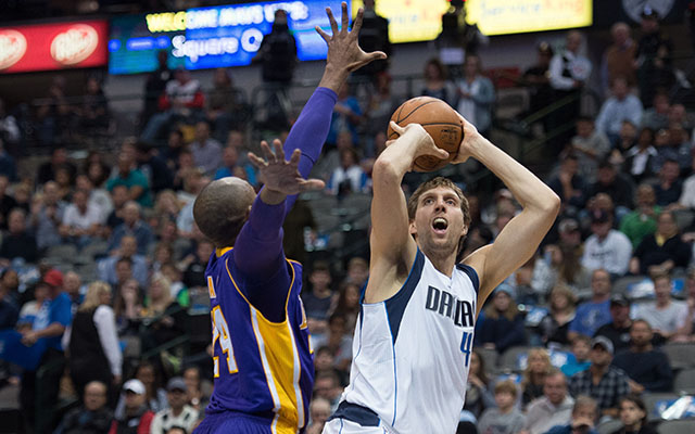 NBA: Los Angeles Lakers at Dallas Mavericks