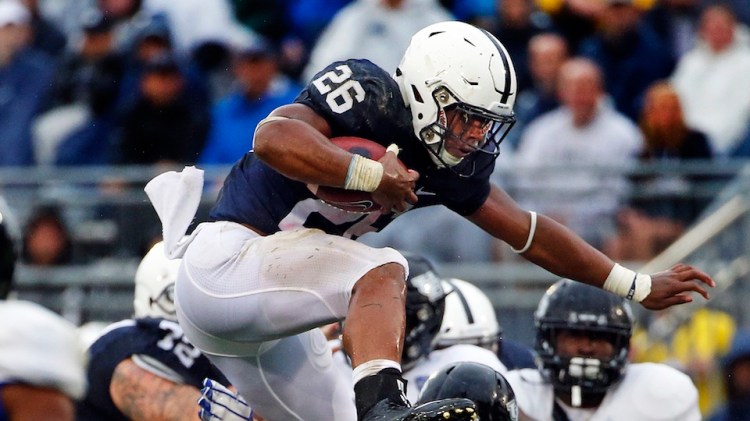 Saquon Barkley, Ryan Williamson, Nick Gilbo
