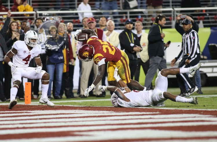NCAA Football 2017: Stanford Cardinals vs USC Trojans DEC 01
